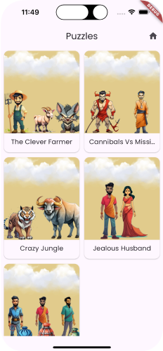 Puzzle example screenshots